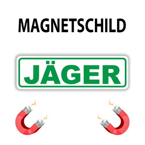 Magnetschild “JÄGER“