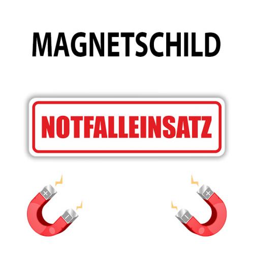 Magnetschild “NOTFALLEINSATZ“