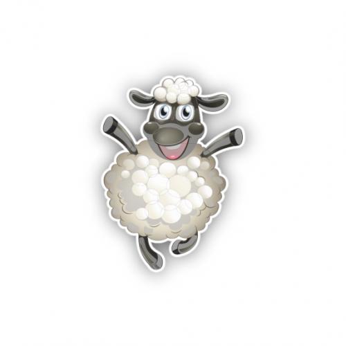 Premium Aufkleber Sticker - THE SHEEP